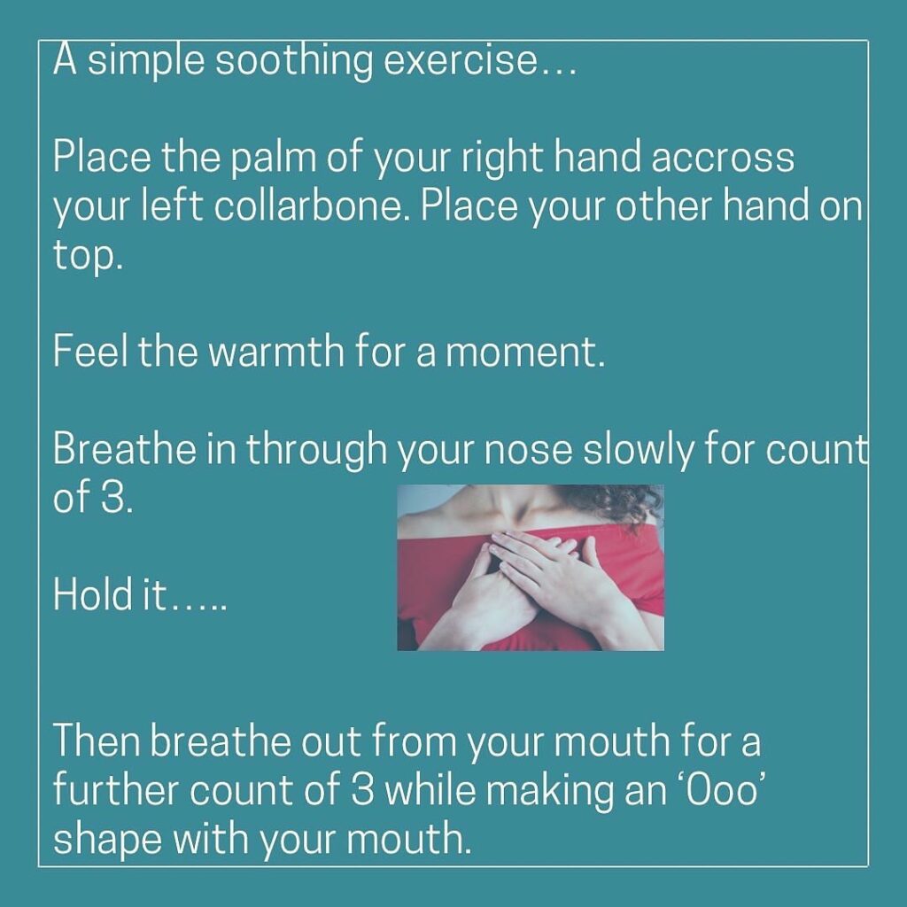 A simple soothing exercise