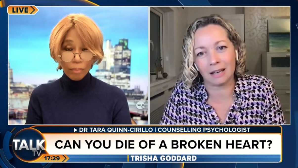 Dr Tara on Talk TV with Trisha Goddard